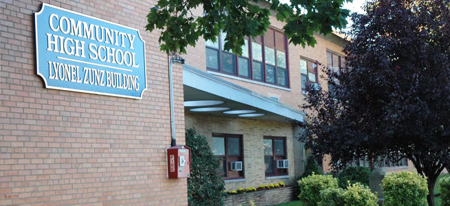 The Community Lower School building